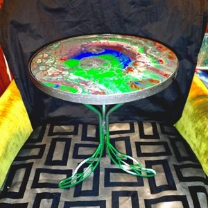 Hand Painted Plant Stand